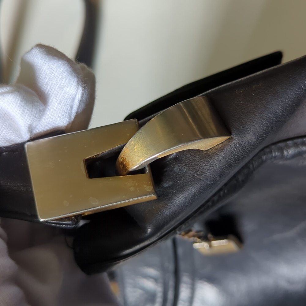 Vintage 90s Signature by Perlina leather shoulder bag - Picture 3 of 7